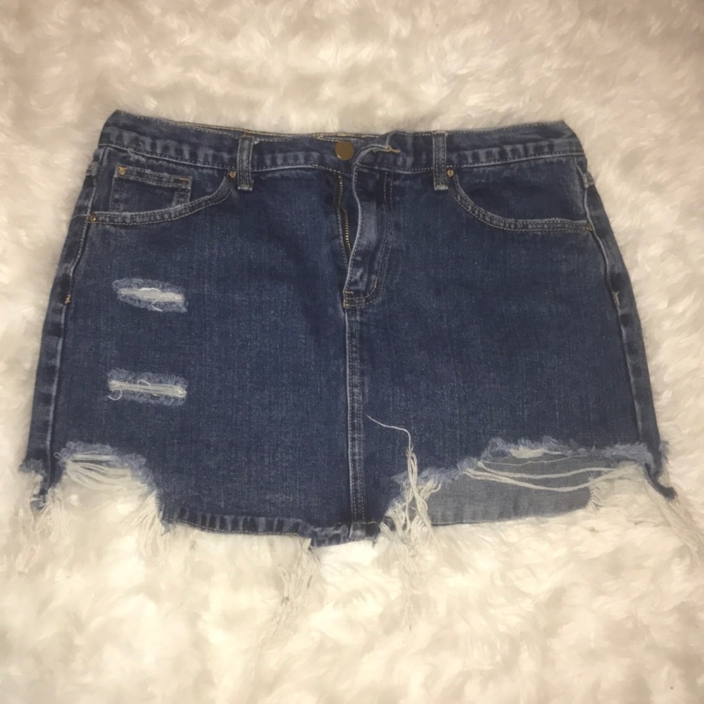 Denim skirt